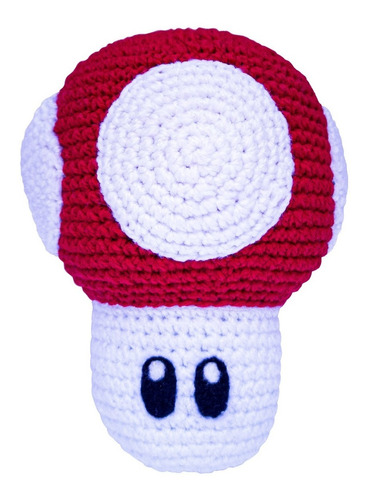 Hongo Peluche Tejido Mario Bros