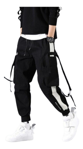 Pantalones Cargo Hot Pockets Para Hombre, Estilo Jogger, Hip