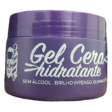 Gel Cera 300gr Cabelo Barbeiro Fixador Modelador Extra Forte