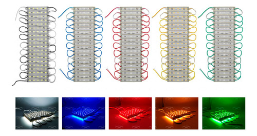 100 Pz Modulo Led 5050 Varios Colores