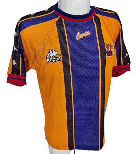 Jersey Kappa Barcelona 1997-1998 Visita Original De Época 