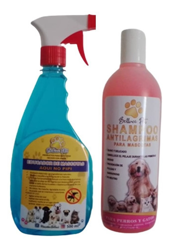 Oferta Mas Vendido Educador De Mascotas Aquí No Pipi+shampo 
