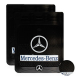 Par Loderas Flexibles Camión Mercedes Benz Negra [lodc060]