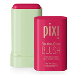 Rubor En Barra Pixi Beauty On-the-glow Blush Tono: Juicy Tono Del Maquillaje Ruby