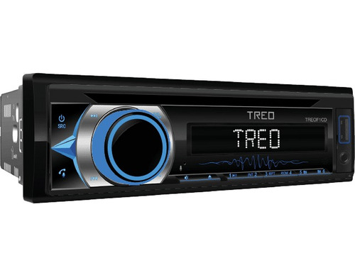 Autoestereo 1 Din Desmontable Bt Cd 50wx4 Control Treof1cd