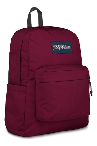 Mochila Jansport Superbreak Russet Red 26lts Js0a4qut04s