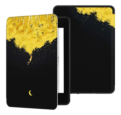 Funda Tipo Libro Smart Cover De Piel Sintética, Lector De Li