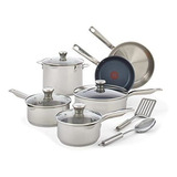 T Fal Unlimited Collection, Juo De Utensilios De Cocina Anti