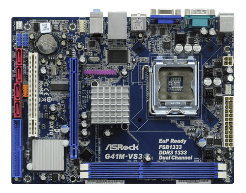 Combo Mother Asrock G41m-vs3