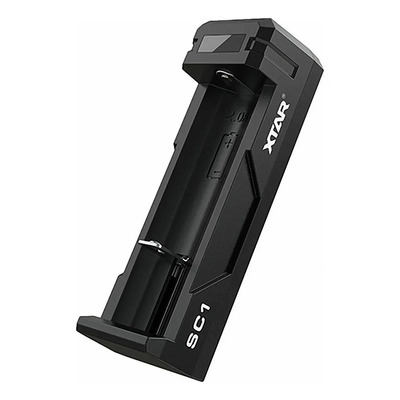 Cargador Xtar SC1 Rápido 2A USB para Baterías 18650 21700 26650 Litio | MercadoLibre