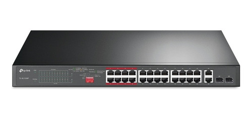 Switch De Mesa Com 24-portas Fast + 2 Gigabit Tl-sl1226p
