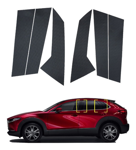 Sticker Postes Puerta De Ventana Mazda Cx30 