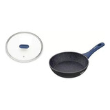 Panela Sauté Petit 20cm Ichef Home Azul E Tampa 20cm