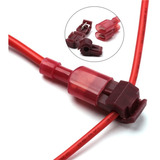 Conector Eléctrico Snap Rojo 10a Máx. Empalme Rápido Vshop