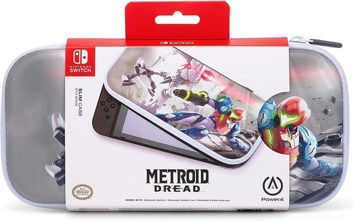 Estuche Slim Case Metroid Dread Edition (oled-sw-lite)