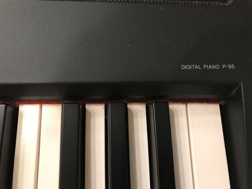 Yamaha P95 Teclado Piano + Manual Y Pedal Como Nuevo