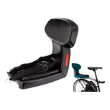 Assento Encosto Comfort Para Bagageiro Garupa Bicicleta Kalf