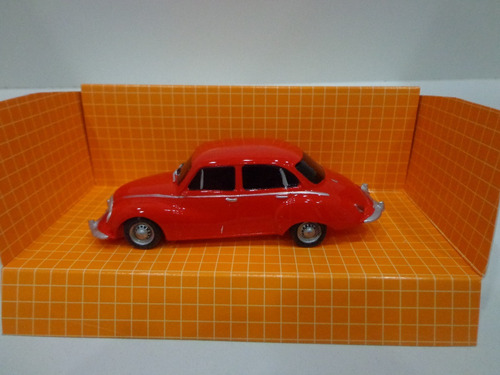 Dkw Auto Union Rojo 1/43 Infaltables Cartrix