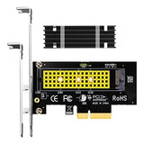 Adaptador M.2 Pcie Nvme 4.0 Adapter With M.2 Heatsink And M.