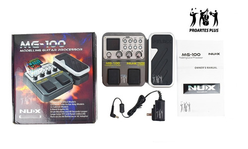 Pedalera Multiefectos Guitarra Nux Mg-100 Original