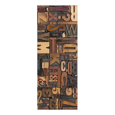 Z Pegatina Mural Para Puerta En 3d, Autoadhesiva, Extraíble