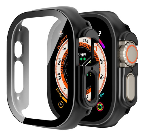 Protector Case Cristal Templado Para Apple Watch Ultra 49mm