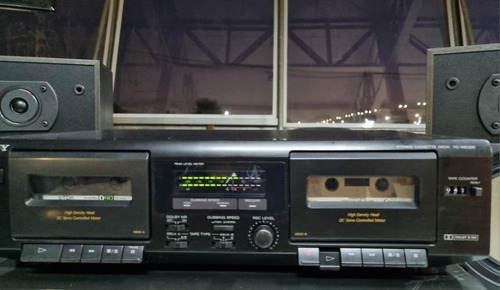 Player Deck Sony Tc-we305 Stereo Doble Cassette Deck 