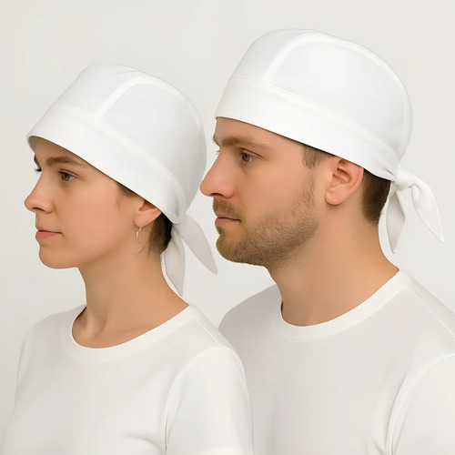 Pack 6 Cofias De Chef Gorros De Cocina Unisex Unitalla