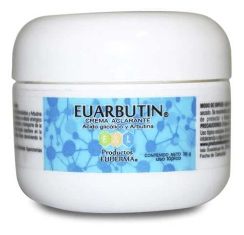 Euarbutin Crema Aclarante 30gr Tipo De Piel Con Manchas