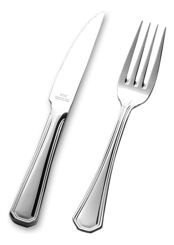 Set Cubiertos Volf Modelo Carat 12 Cuchillo Tenedor Oferta