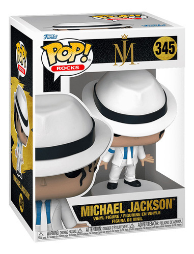 Funko Pop Rocks: Michael Jackson- Michael Jackson (smooth)