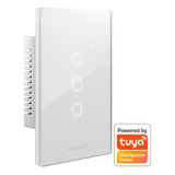 Tecla Smart Tactil 3 Canales Intelig Wifi Alexa Siri Google