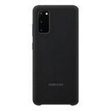 Capa Samsung Silicone Cover Galaxy S20 6.2 Pol G980 Preto