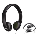 Auriculares Shure Srh144 Plegables Rango Extendido Color Negro