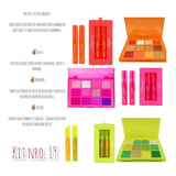 Kit Paletas De Sombras Dare To Be Bright Beauty Creations