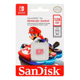 Memoria Sandisk Micro Sd Nintendo Switch 128gb