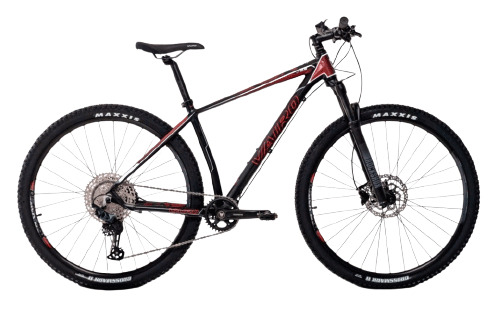 Mountain Bike Vairo Mtb Xr 8.5  2021 R29 M 12v Freno Disco Hidráulico Cambio Shimano Slx M7100 Color Negro/rojo  