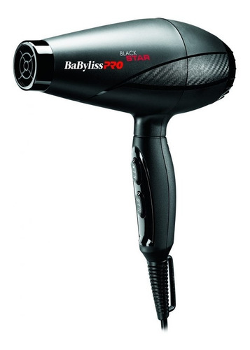 Secador De Pelo Babylisspro Black Star Bab6200 Negro 220v