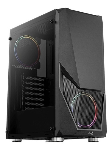 Gabinete Gamer Aerocool Zauron Saturn Rgb Tempered Glass Cts