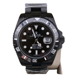 Relógio Rolex Submariner Black Automático Vidro Safira