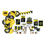 Kit Festa Pronta Decoração Batman Geek C/ 89 Itens 