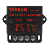 X35 Convertidor De Voltaje 12v/24v A 5v 3a 15w Tira Led