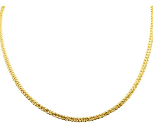 Cadena Franco 60cm-2mm Oro Italiano 18k Ley 750