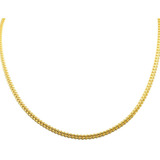 Cadena Franco 60cm-2mm Oro Italiano 18k Ley 750