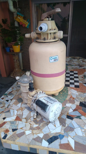 Filtro De Agua Para Piscina Más Bomba Marca Noiro Mod. Par30