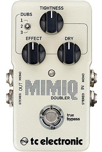 Pedal T.c. Guitarra Mimiq Doubler Color Blanco