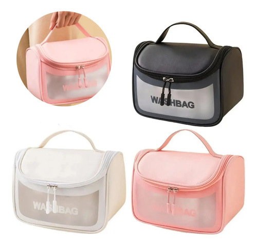 Necessaire Impermeável Frasqueira Bolsa Maquiagem Cosméticos