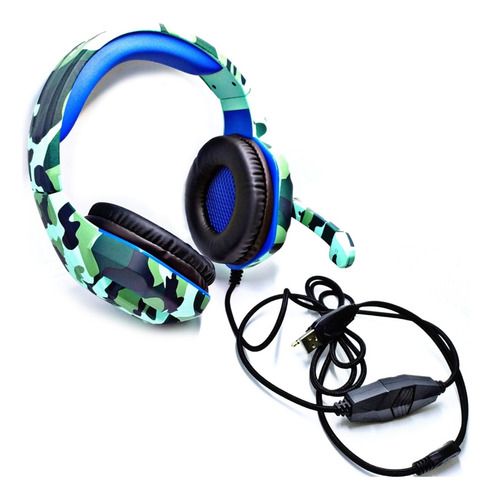 Fone De Ouvido Headset Gamer Xfire Px6 - Camuflado Claro