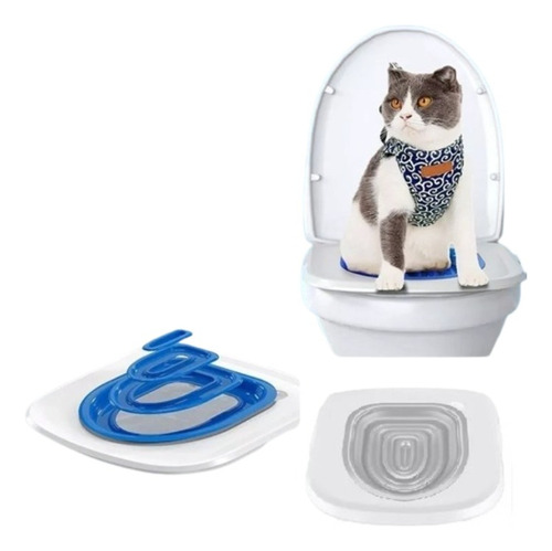 Adaptador Vaso Sanitário Gatos - Kit Treino Banheiro Gatos