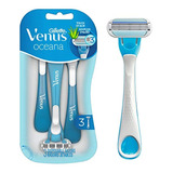 Gillette Venus Razor Desechable Para Mujeres De Oceana, 3 Ma